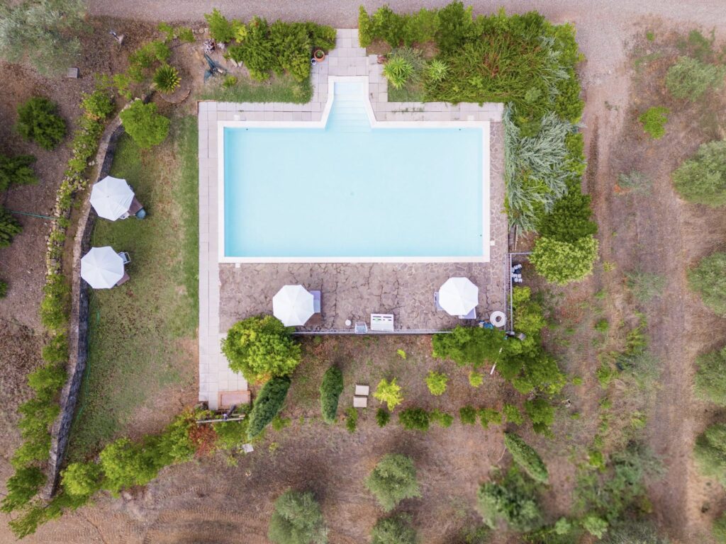 Piscina di Casa Olivo Agriturismo Maremma Toscana