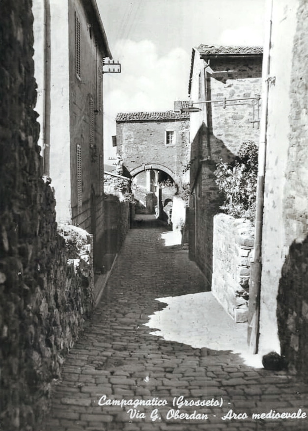 Il ricordo della bisnonna, la ricetta dei tortelli maremmani e la sagra del paese 1 Via Umberto Campagnatico 1960