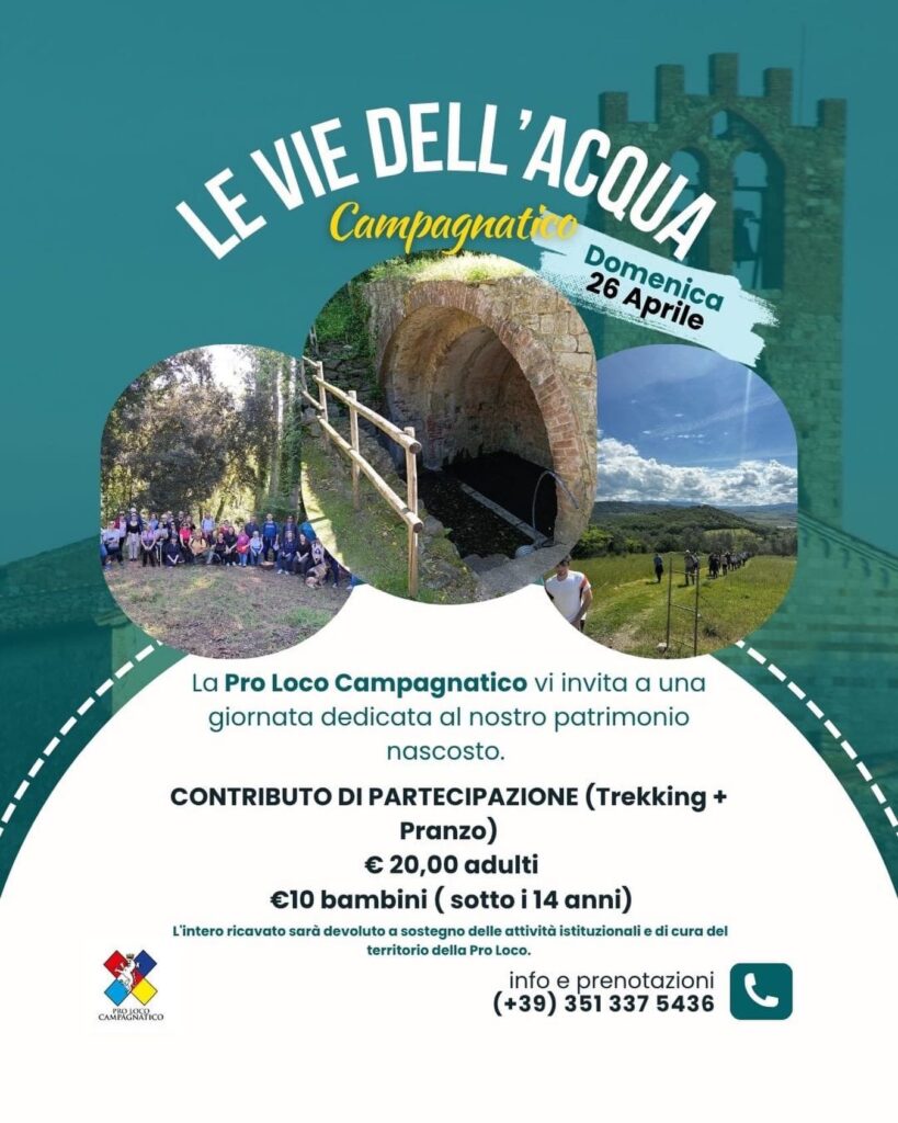 Le Vie dell Acqua un sentiero per riscoprire lanima antica di Campagnatico